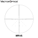 Scope Vector Optics Veyron 10x44 SFP MPR-V5 MIL