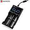 Cargador Universal 2-Baterías Hikmicro LCD USB-C 18650 | 16340 | 3.7 V