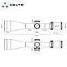 Scope Delta Optical Titanium HD 2.5-15x56 SFP IR (4A S MOA)