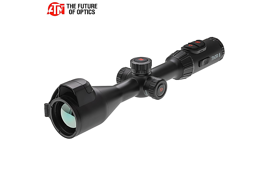 Mira Visão Térmica ATN Thor 6 Elite LRF 3-24x 50mm OLED 640x512 12 µm