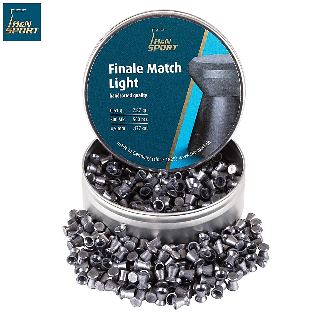  Air  gun  pellets  H N FINALE MATCH LIGHT 4 49mm 177  