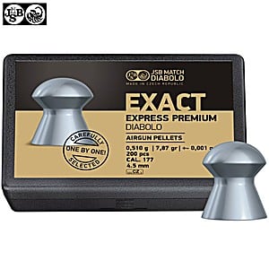 MUNITIONS JSB EXACT EXPRESS PREMIUM DIABOLO 200pcs 4.52mm (.177)