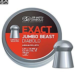 BALINES JSB EXACT BEAST ORIGINAL 150pcs 5.52mm (.22)