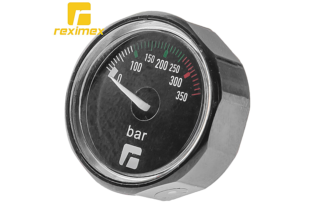 Manómetro de Pressão Reximex 25mm 0-350 BAR 1/8 BSP