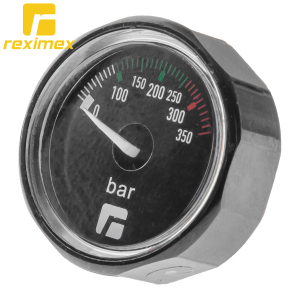 Manómetro de Pressão Reximex 25mm 0-350 BAR 1/8 BSP