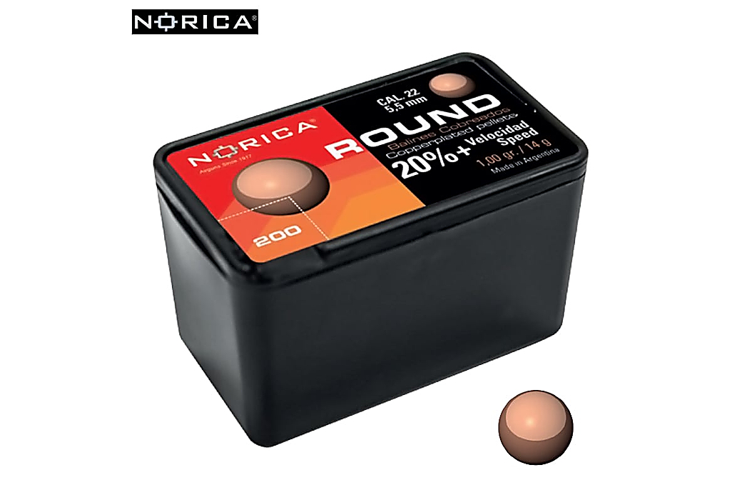 Air gun pellets NORICA ROUND 5.50mm (.22) 200PCS