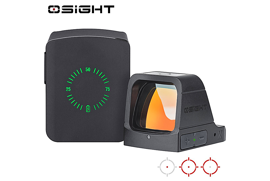 Lunette de Tir Red Dot Sight Reflex Osight X (3 MOA Dot & 32 MOA Circle) RMR