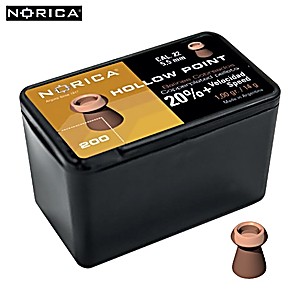 MUNITIONS NORICA HOLLOW POINT 5.50mm (.22) 200PCS