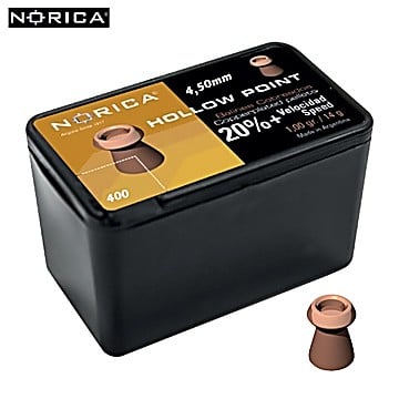 Air gun pellets Norica Hollow Point 4.50mm (.177) 400PCS