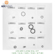Kit de Serviço Completo (O-Rings) Air Arms S400 | S410 | S500 | S510 | HFT500