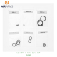 Kit de Serviço (O-Rings) Air Arms MPR 10M | MPR Biathlon