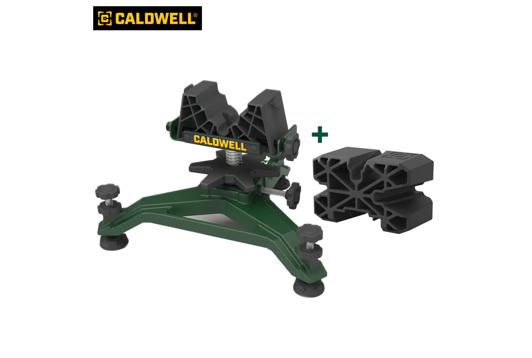 Soporte de Tiro Frontal Caldwell Rock 2 + Soporte Trasero de Tiro