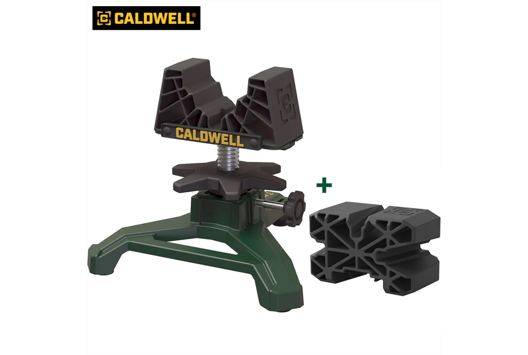 Soporte de Tiro Frontal Caldwell Rock 2 Jr + Soporte Trasero de Tiro