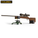 Soporte de Tiro Frontal Caldwell Rock 2 Jr + Soporte Trasero de Tiro