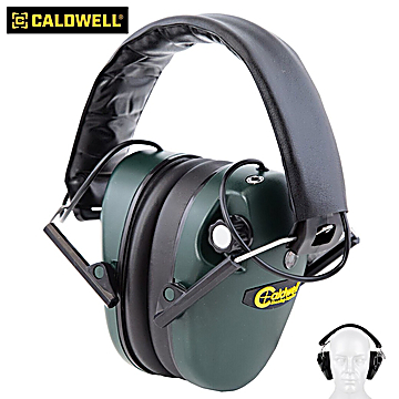 Protector Auditivo Electrónico Caldwell E-max con Auriculares