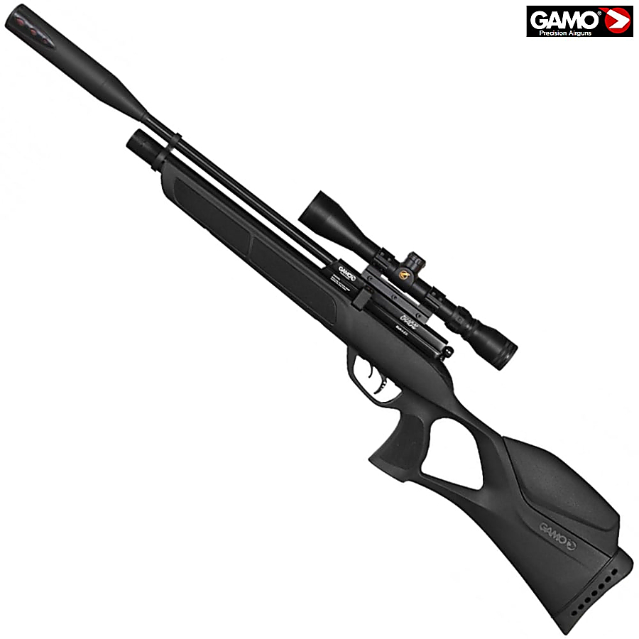 Buy online AIR RIFLE GAMO CHACAL BLACK TACTICAL PCP from GAMO • Shop of PCP  Air Rifles BSA | GAMO Online Store • Mundilar Airguns