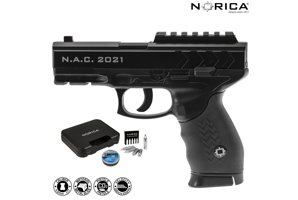 CO2 Pellet Air Pistol Norica N.A.C. 2021