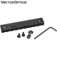 Riel Picatinny para Guardamanos M-LOK Vector Optics 95mm