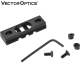 Rail Picatinny pour Garde-main Keymod Vector Optics 55mm