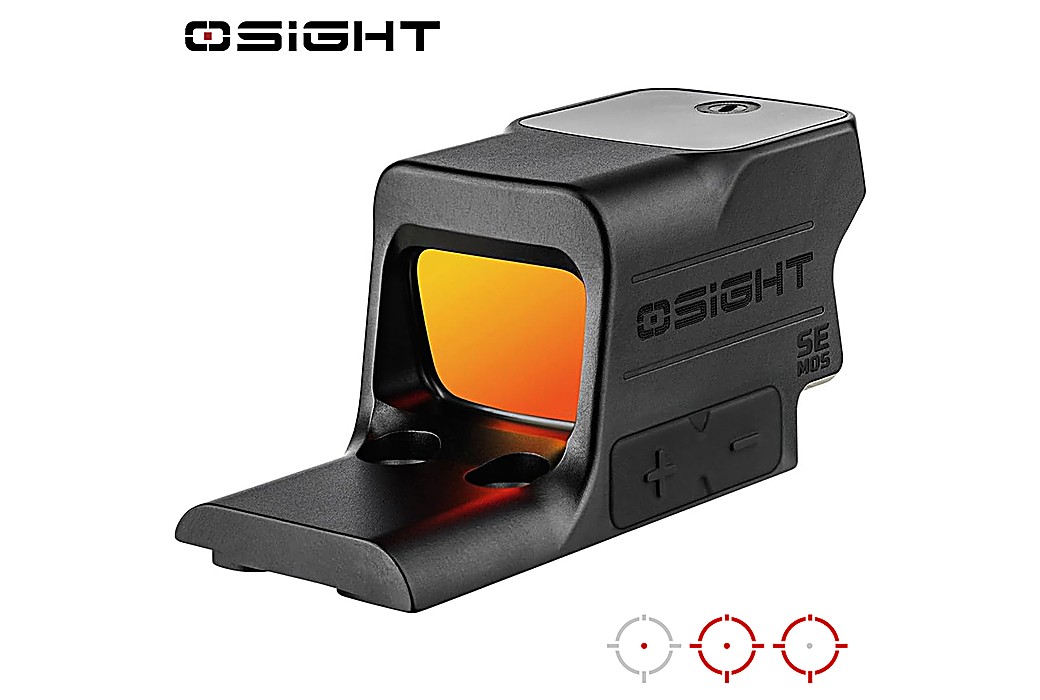 Mira Red Dot Sight Reflex Osight SE (2 MOA Dot & 32 MOA Circle) Glock MOS