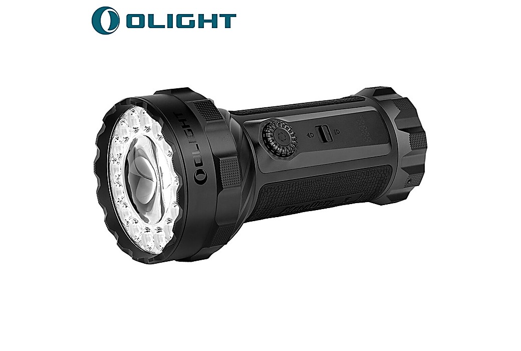Olight Marauder 3 Flashlight LED 25000 Lumens High Power Black