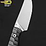 Bestech Faca Heidi Blacksmith 3 Preto G10 D2