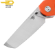 Bestech Sledgehammer Pocket Knife Orange G10 D2
