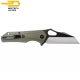 Bestech Couteau de Poche Operator Vert OD G10 D2