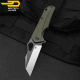 Bestech Couteau de Poche Operator Vert OD G10 D2
