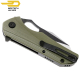 Bestech Navaja Operator Verde OD G10 D2