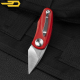 Bestech Pocket Knife Tulip Red G10 14C28N