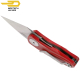Bestech Couteau de Poche Tulip Rouge G10 14C28N