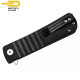 Bestech Couteau de Poche Titan Noir G10 D2
