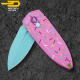 Bestech Navaja Ququ Rosa Sprinkle G10 14C28N