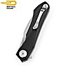 Bestech Couteau de Poche Ivy Noir G10 14C28N