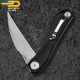 Bestech Pocket Knife Ivy Black G10 14C28N