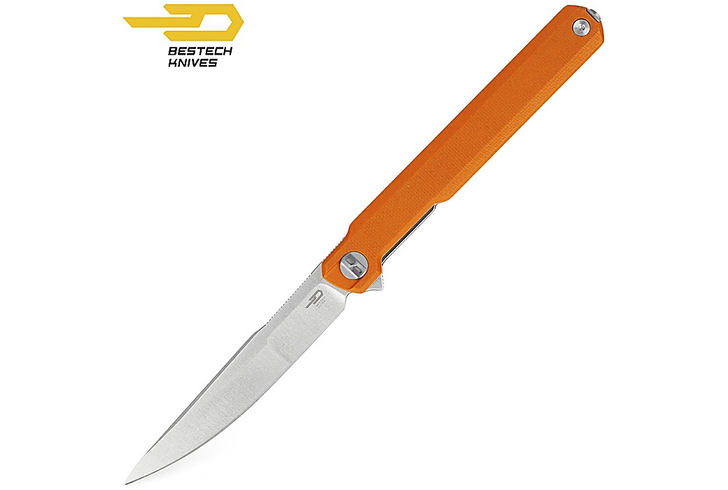 Bestech Navalha Duoz Laranja G10 14C28N