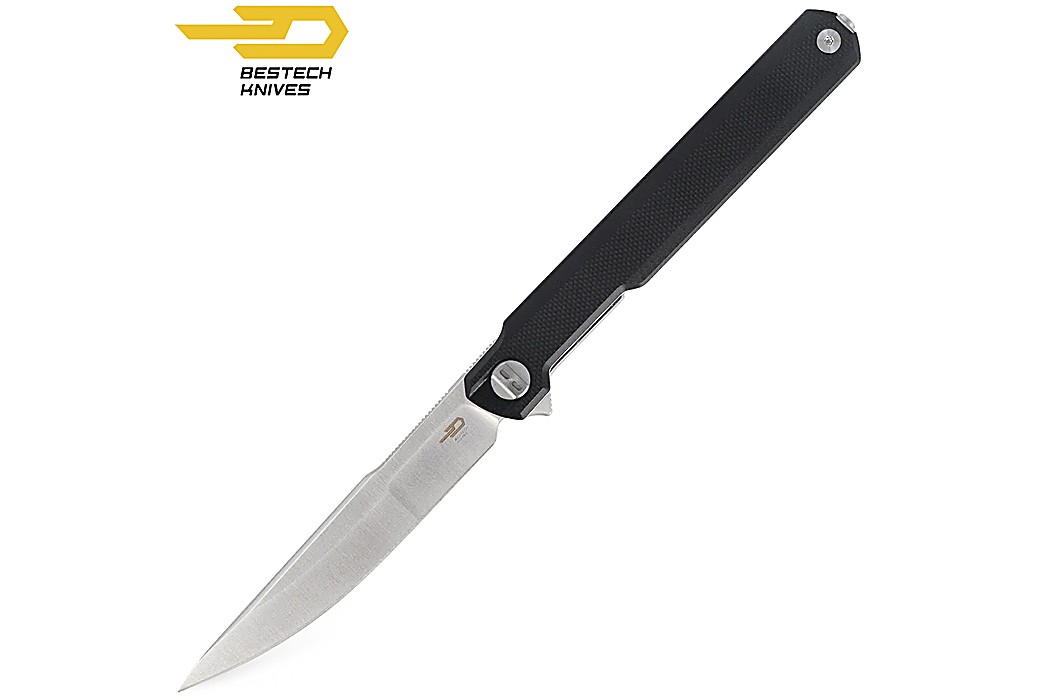 Bestech Navaja Duoz Negro G10 14C28N