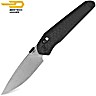 Bestech Pocket Knife Mothus Black Carbon Fibre G10 14C28N