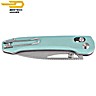 Bestech Couteau de Poche Cobber Bleu Clair G10 14C28N