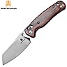 Bestechman Pocket Knife Cicada's Wing Desert Ironwood G10 10CR15COMOV