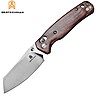 Bestechman Pocket Knife Cicada's Wing Desert Ironwood G10 10CR15COMOV