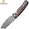 Bestechman Pocket Knife Cicada's Wing Desert Ironwood G10 10CR15COMOV