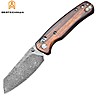 Bestechman Navaja Cicada's Wing Damascus Desert Ironwood G10 10CR15COMOV