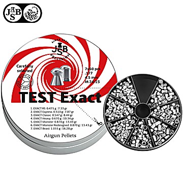 Chumbos JSB Test Exact 350pcs 4.50mm (.177)