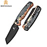 Bestechman Couteau de Poche Cicada's Wing Wood & Black Gold Resin 10CR15COMOV