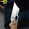 Bestech Pocket Knife Skirmish Olive Wood 154CM