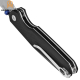 Bestechman Couteau de Poche Velix Noir G10 14C28N
