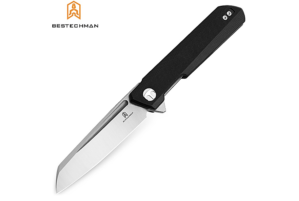 Bestechman Navalha Dundee Sheepfoot Preta G10 D2