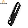 Bestechman Couteau de Poche Dundee Sheepfoot Noir G10 D2
